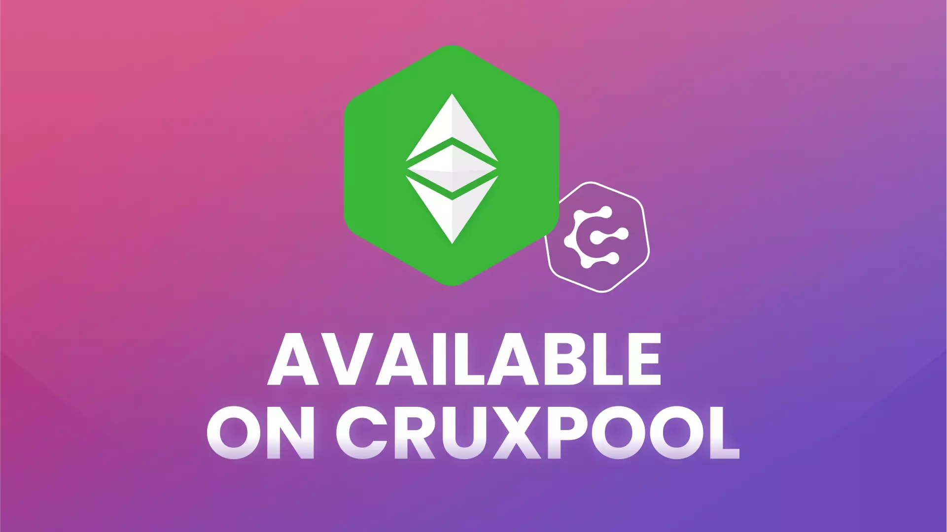 Ethereum Classic is available on Cruxpool