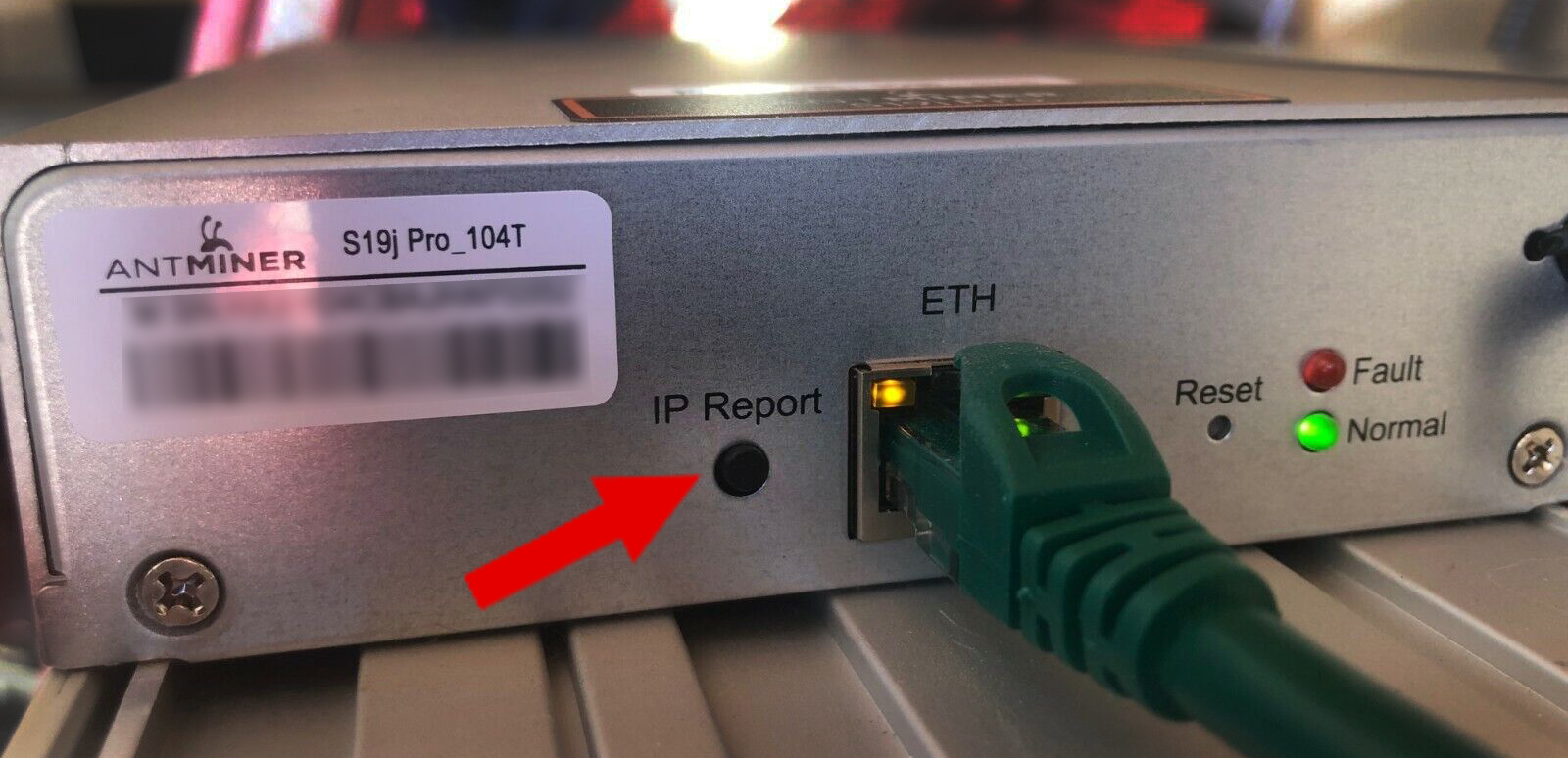 Image showing IP Report on ASIC physically