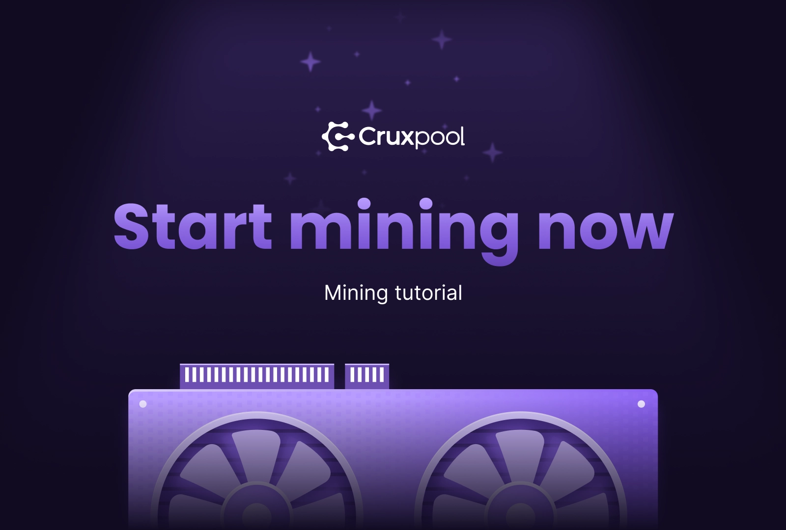 How to start mining?