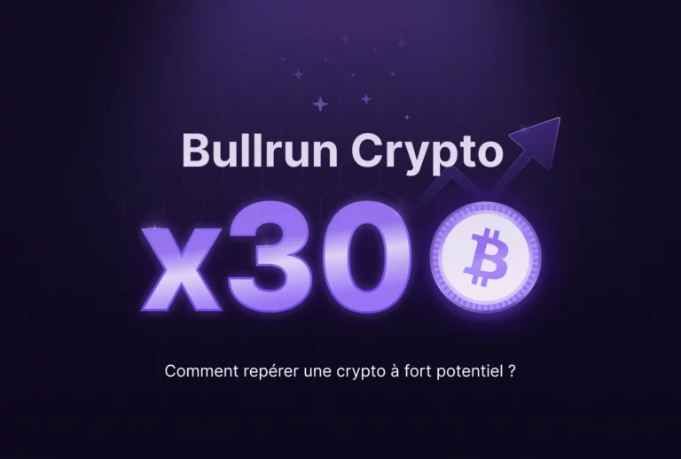 Miniature illustrant une croissance de cryptomonnaie avec le titre "Bullrun crypto : Comment repérer une crypto à fort potentiel ?"